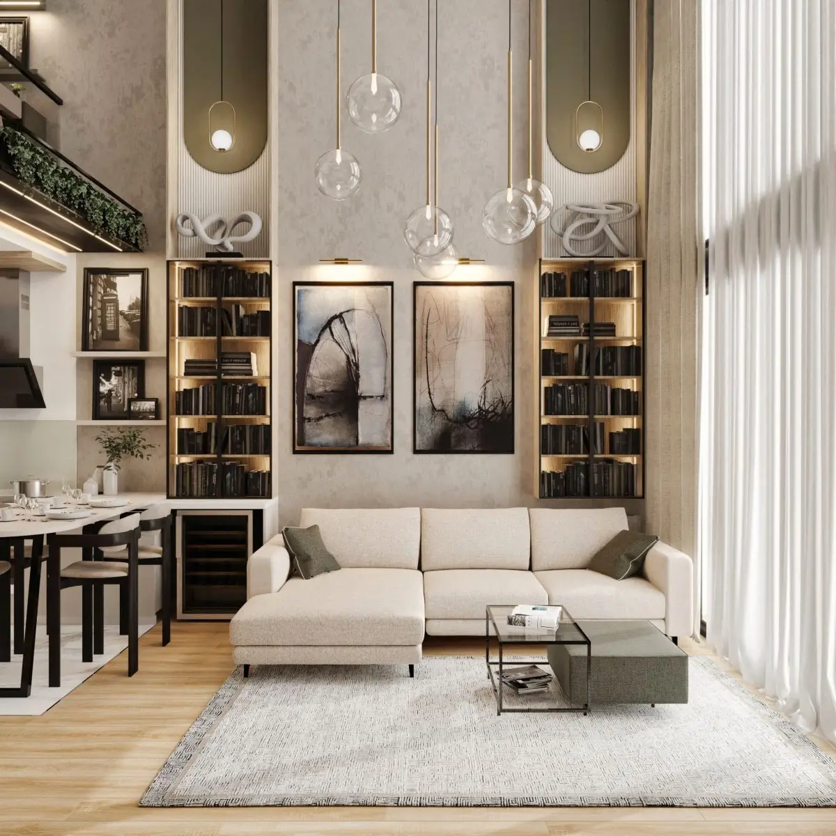 KA LOFT // LIVING ROOM